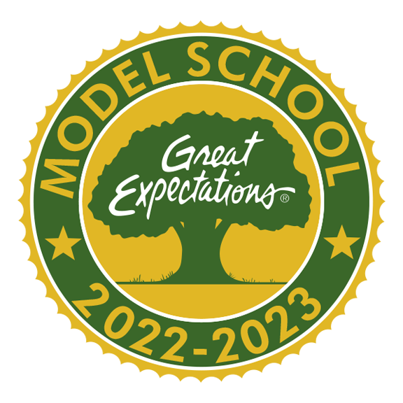GE Model School Badge